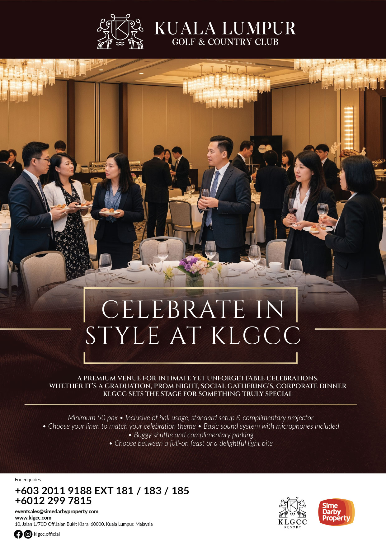 Celebrate In Style with KLGCC & SDCC