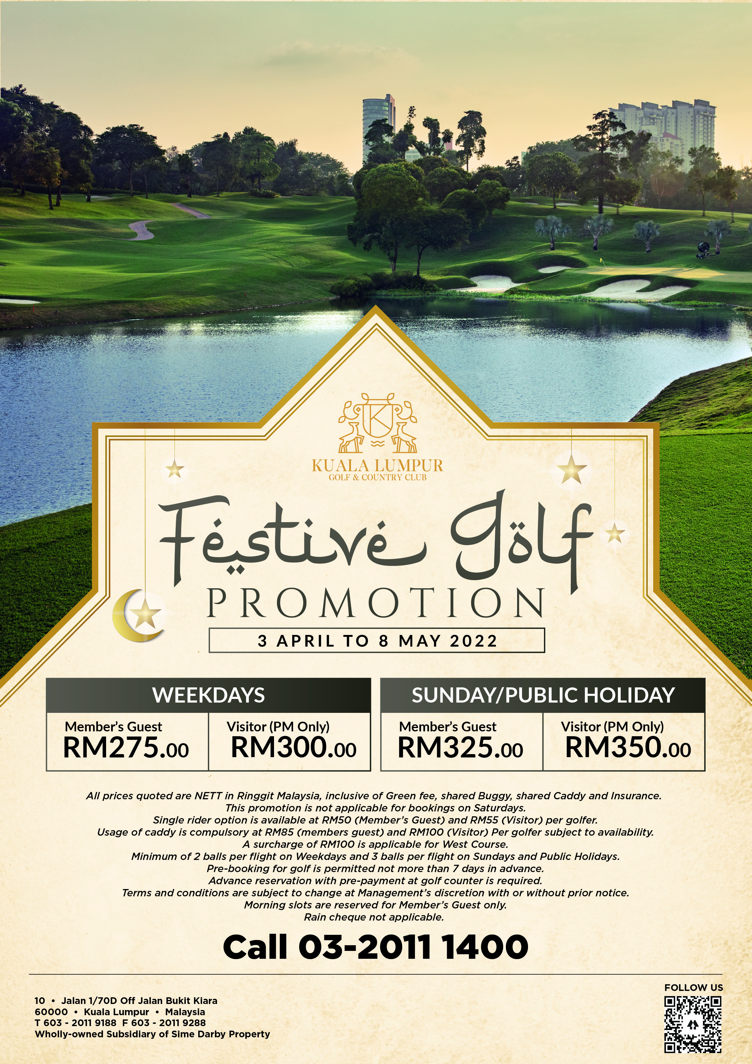 Festive Golf Promotion 
