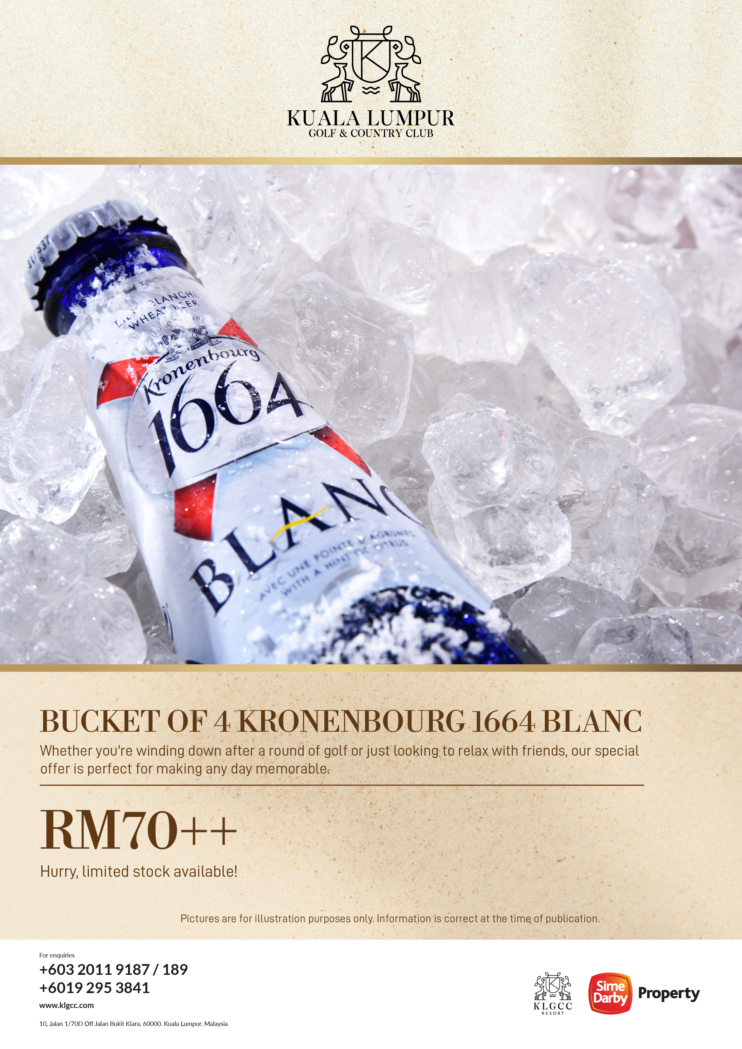 Golfers Terrace Kronenbourg Promo