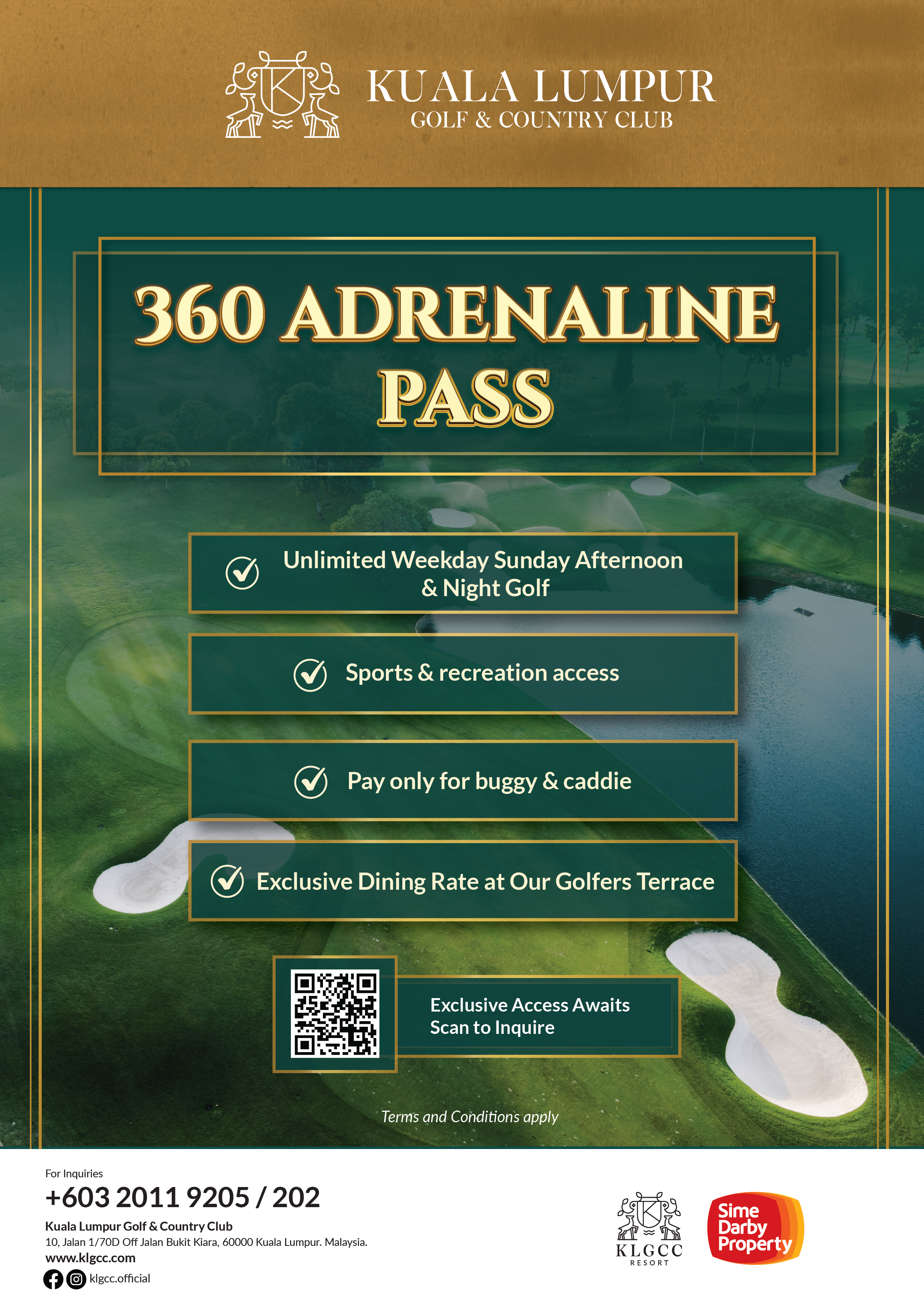 KLGCC 360 Adrenaline Pass