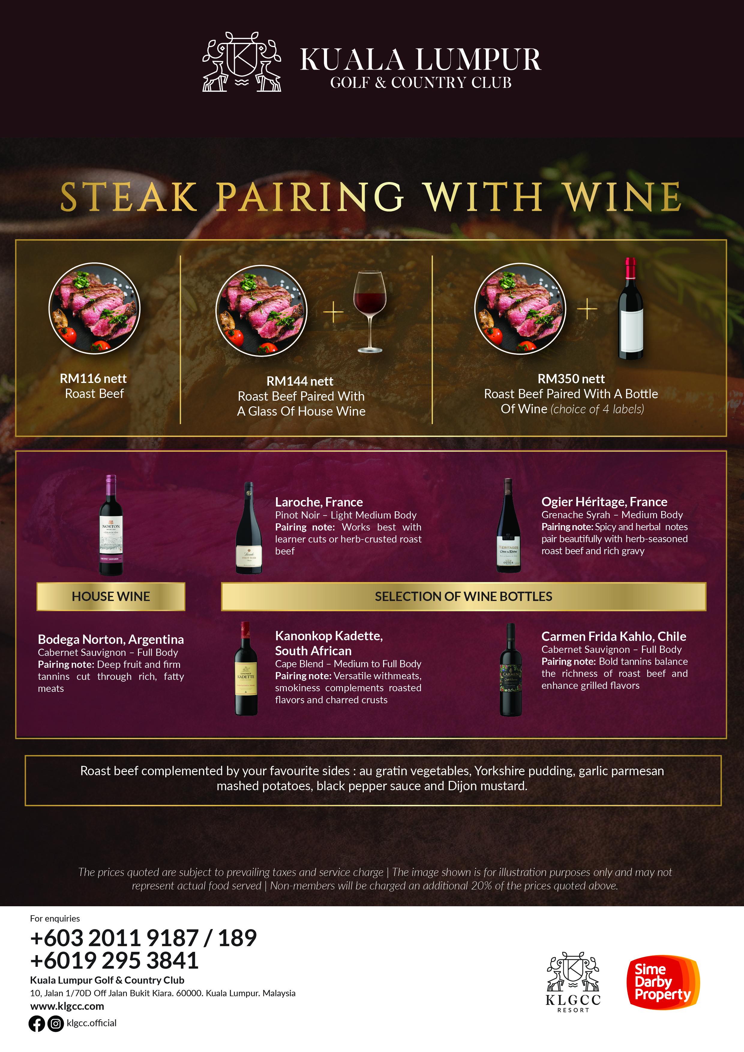 Steak and Wine Rendezvous