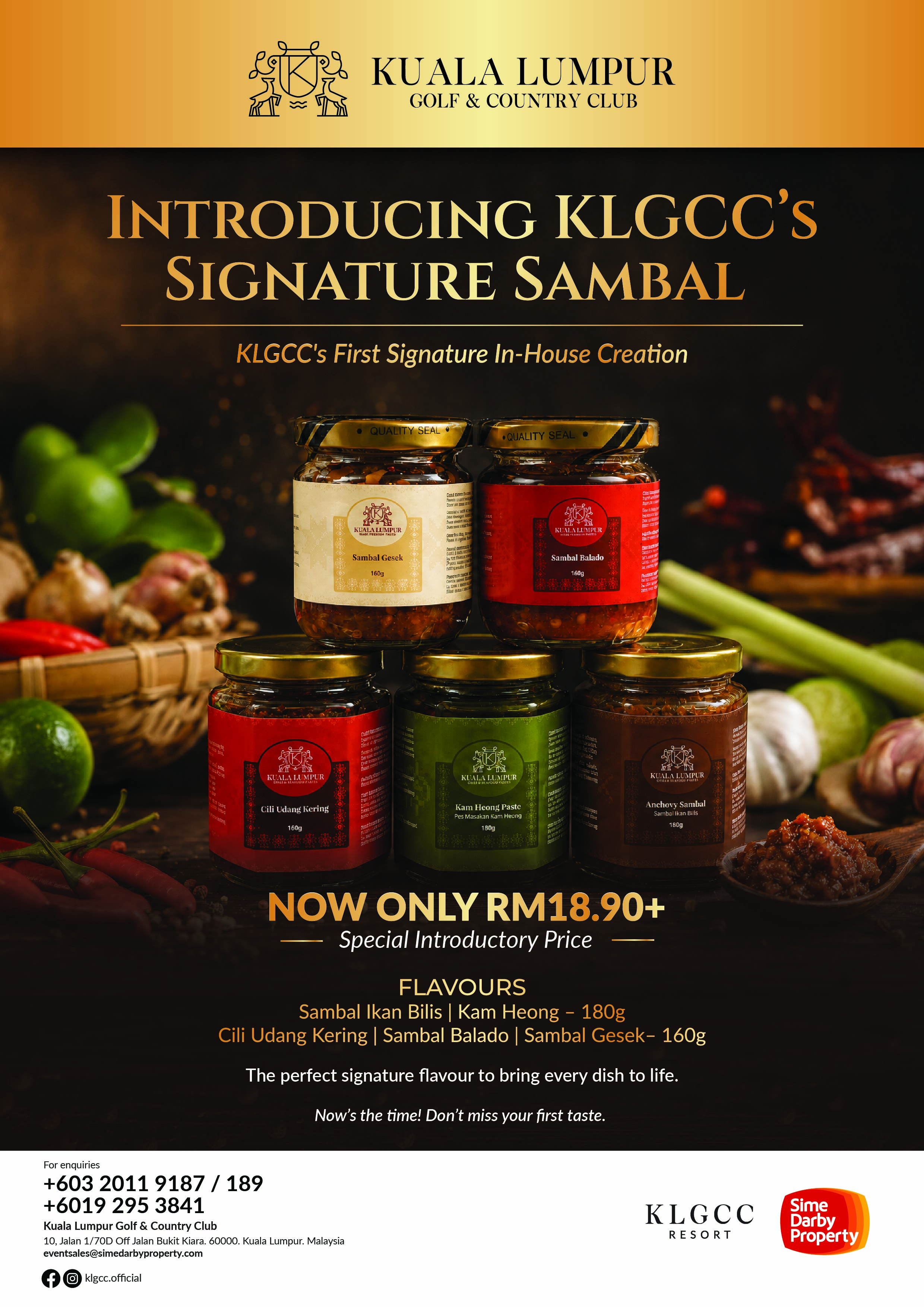 KLGCC SIGNATURE SAMBAL