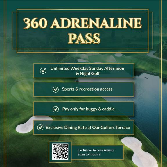 KLGCC 360 Adrenaline Pass