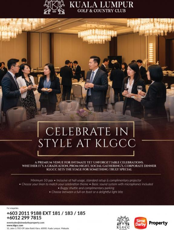 Celebrate In Style with KLGCC & SDCC