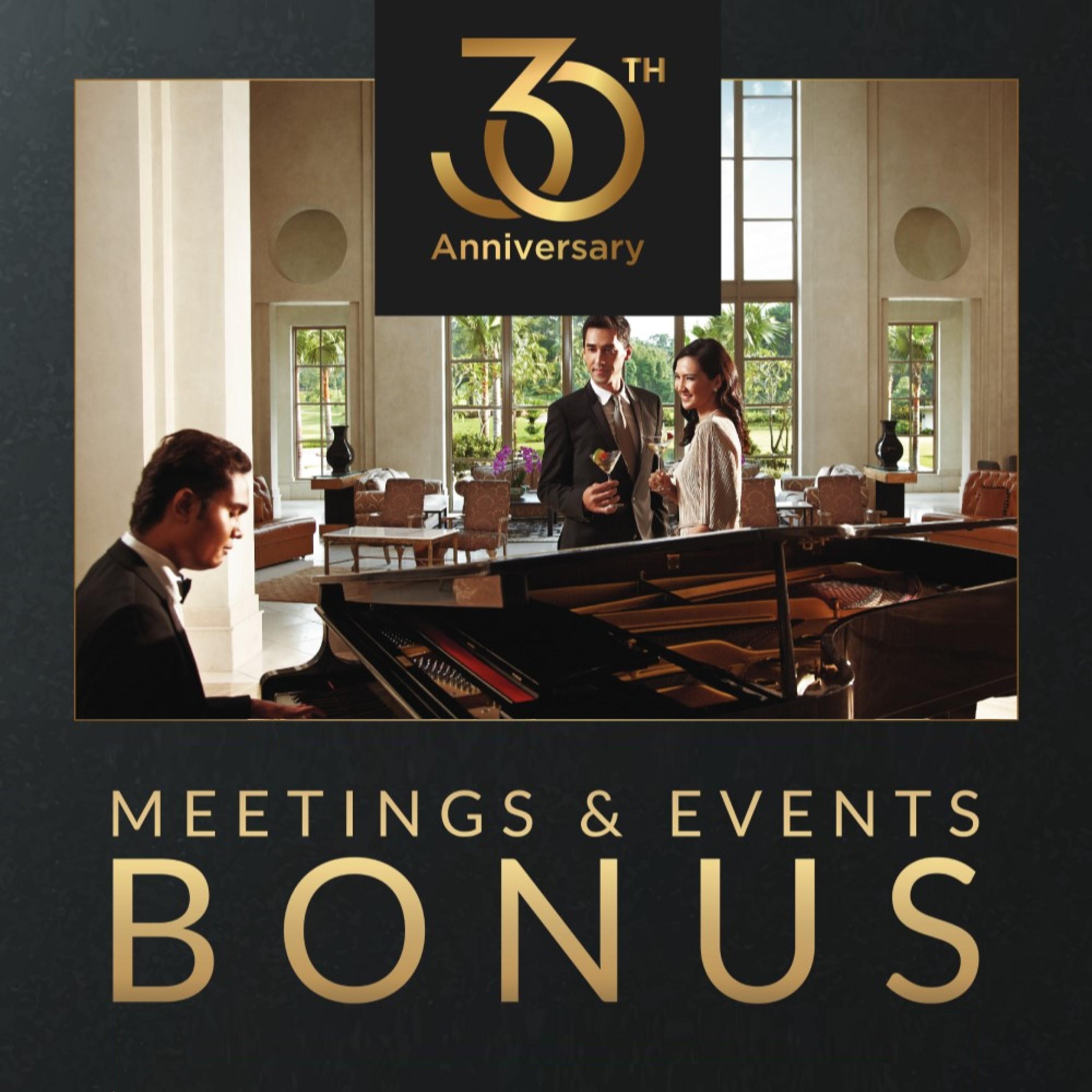 Meetings & Events Bonus