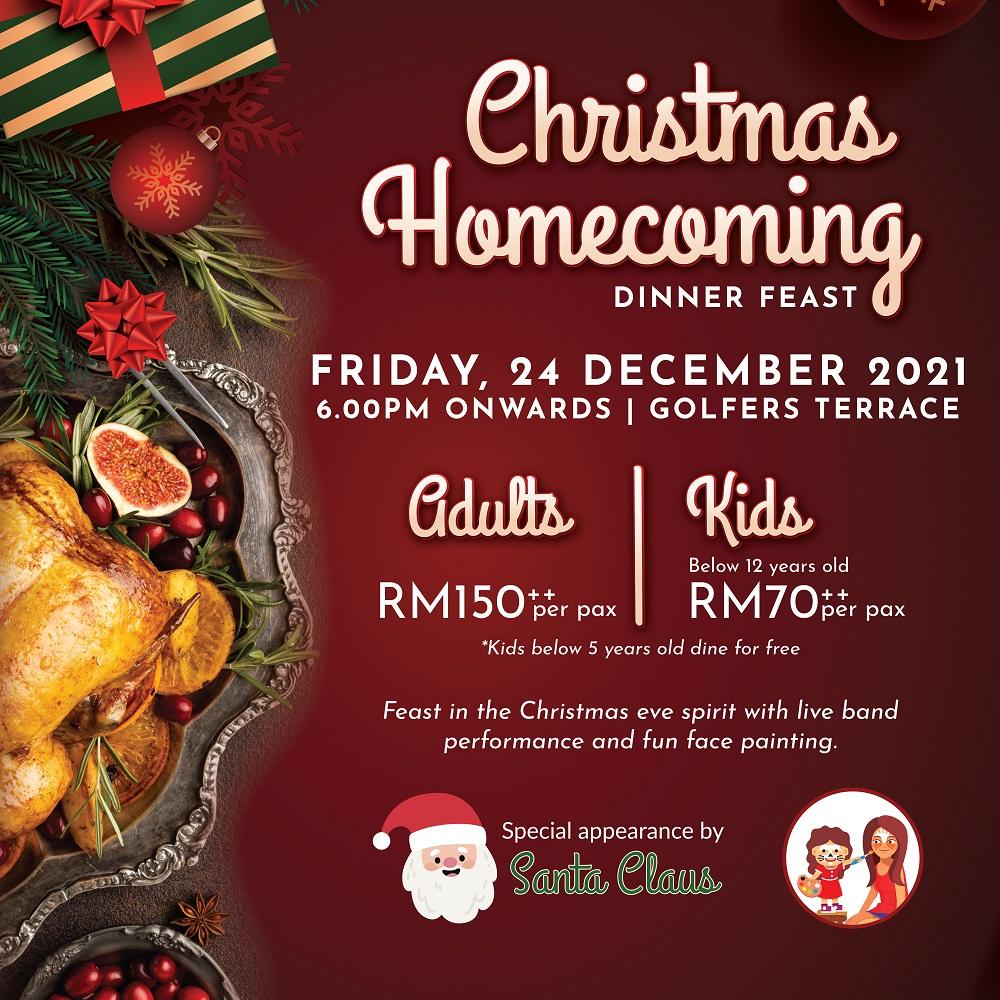 CHRISTMAS HOMECOMING DINNER FEAST
