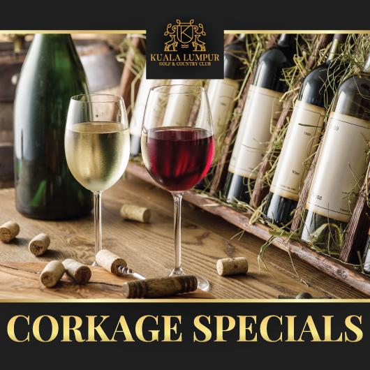 Corkage Specials
