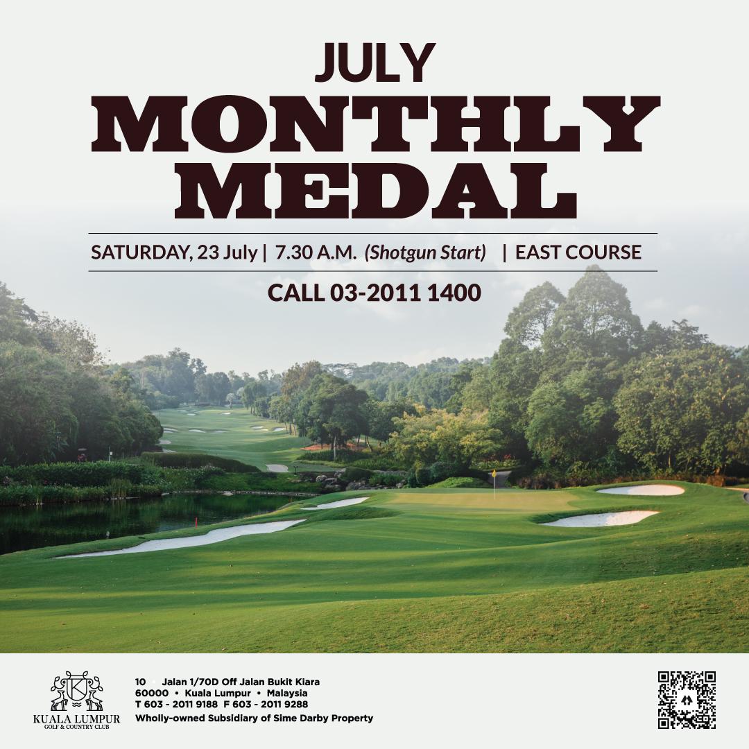 July Monthly Medal