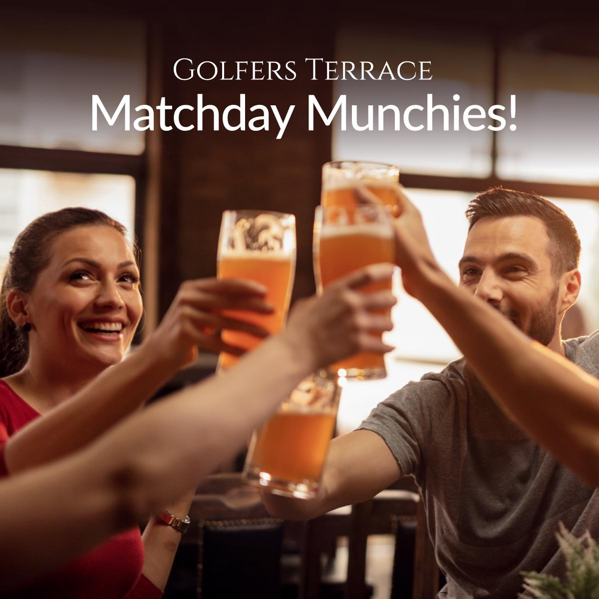 Golfers Terrace Matchday Munchies