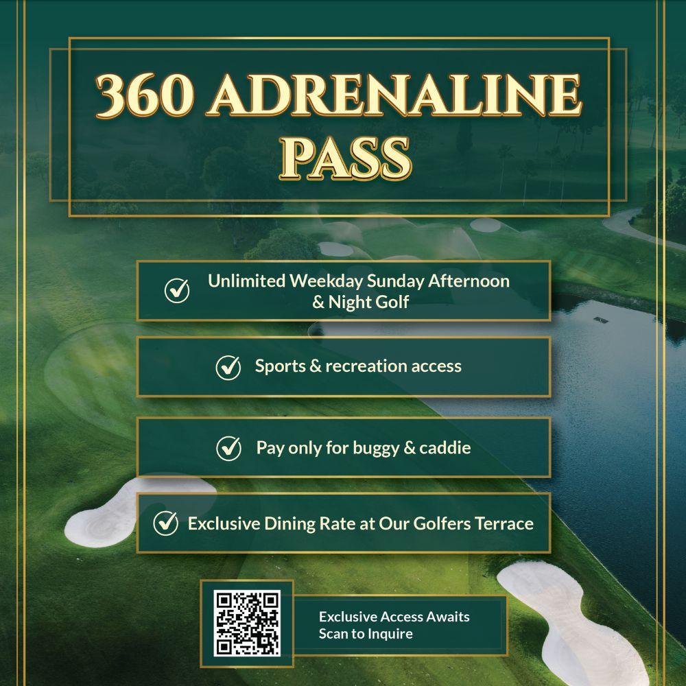 KLGCC 360 Adrenaline Pass